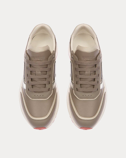 Bally Demmy Leather Grey / Dusty White Low Top Sneakers - 2