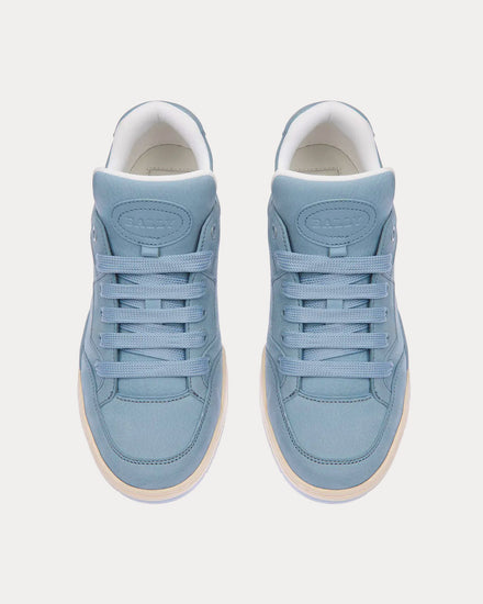 Bally Kiro Leather Light Blue Low Top Sneakers - 2
