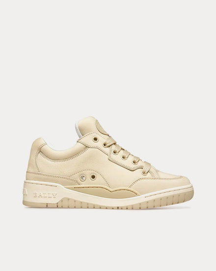 Bally Kiro Leather Beige Low Top Sneakers - 1