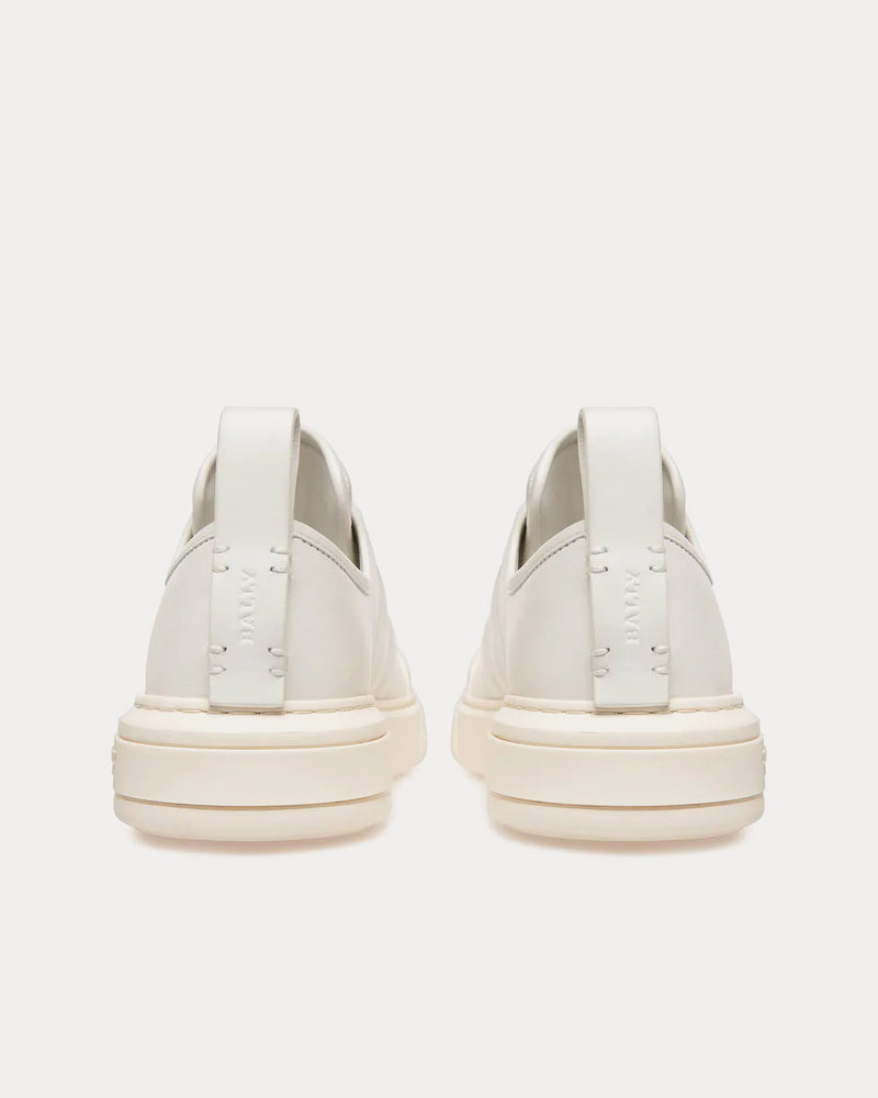 Bally Medyn Leather White Low Top Sneakers - 4