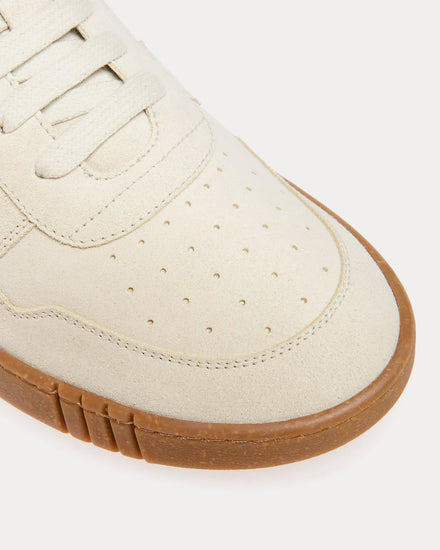 Bally Weky Leather Dusty White Low Top Sneakers - 5