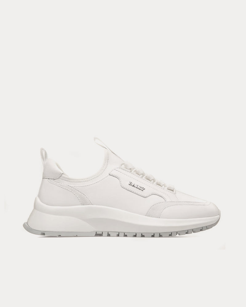 Bally Deven White Low Top Sneakers - 1