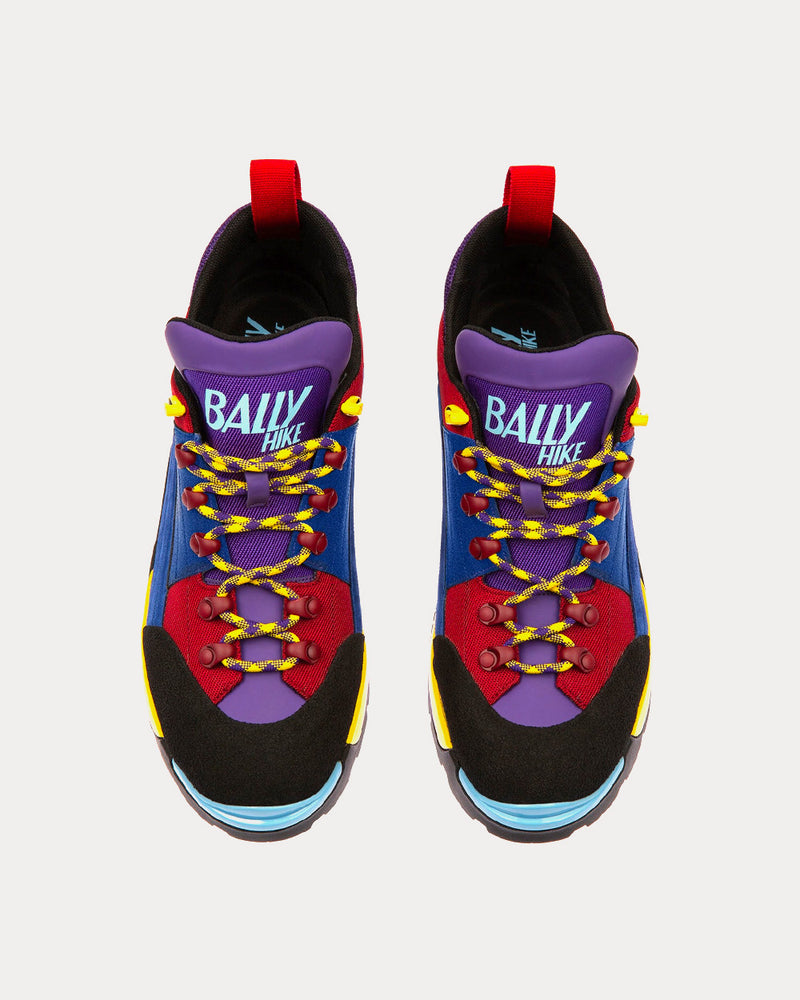 Bally Hike 2 Red Low Top Sneakers - 2