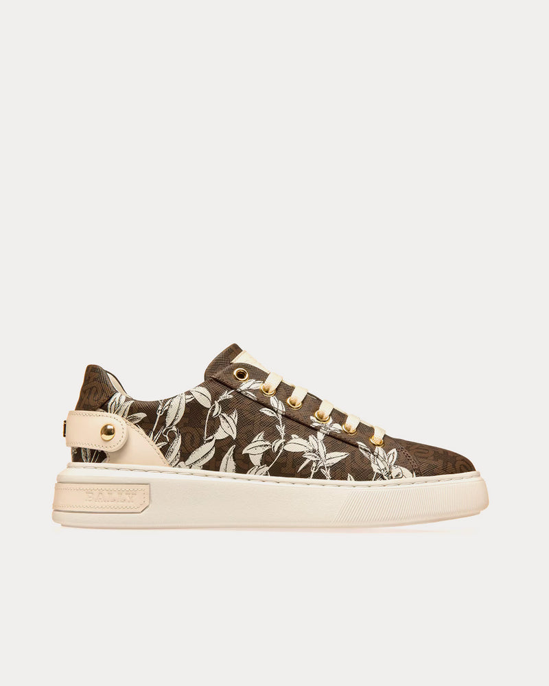 Bally Malya Brown Low Top Sneakers - 1