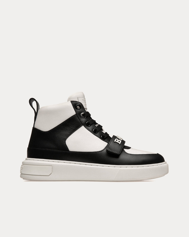 Bally Merryk-W Black / White High Top Sneakers - 1