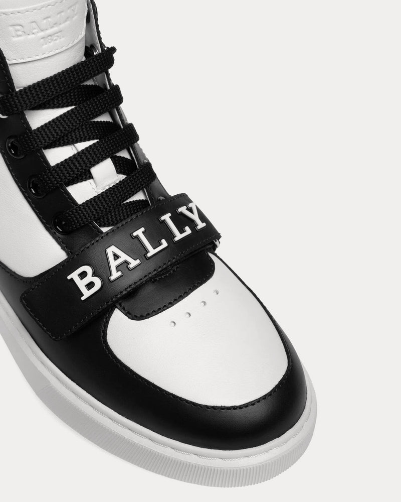 Bally Merryk-W Black / White High Top Sneakers - 5