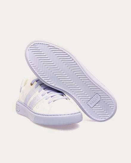 Bally Myra White / Lilac Low Top Sneakers - 3