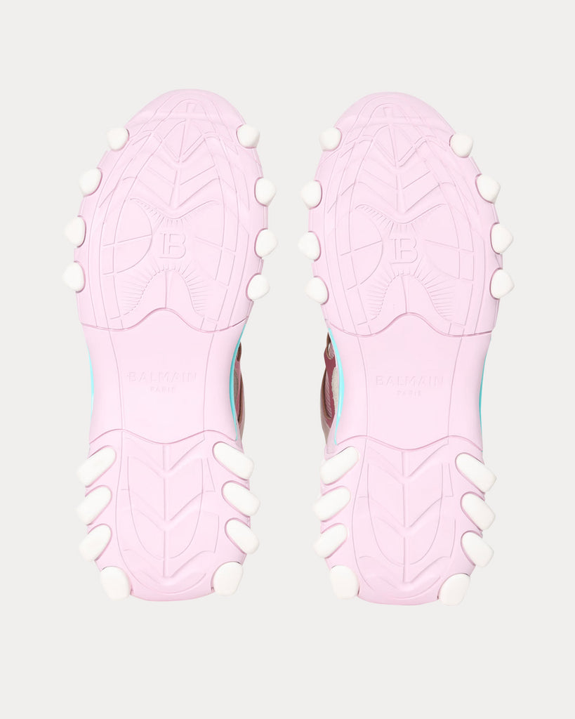 B-East trainer in leather, suede and mesh
