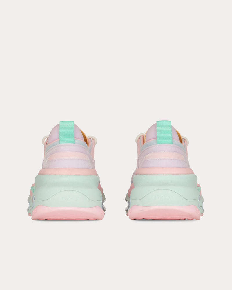 Balmain B-Bold Velvet Multi Low Top Sneakers - 4