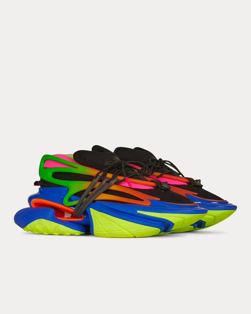 Balmain Unicorn Multi Low Top Sneakers - 3