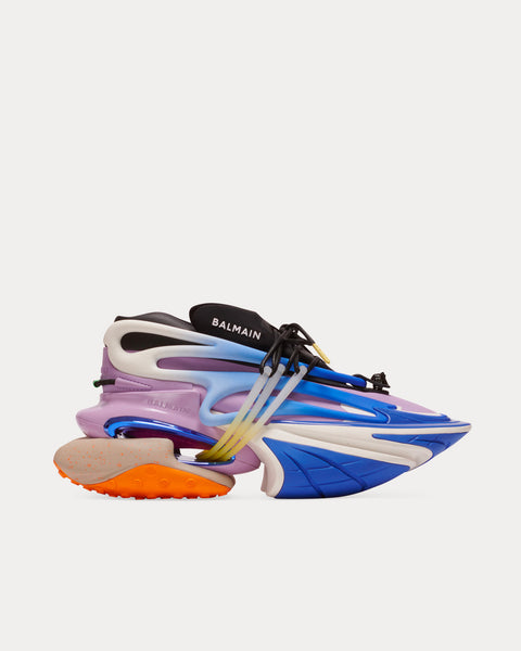 Unicorn Neoprene & Leather Multicolour Low Top Sneakers