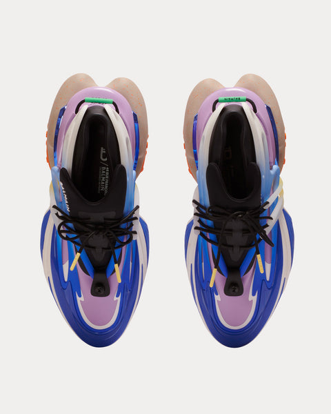 Unicorn Neoprene & Leather Multicolour Low Top Sneakers