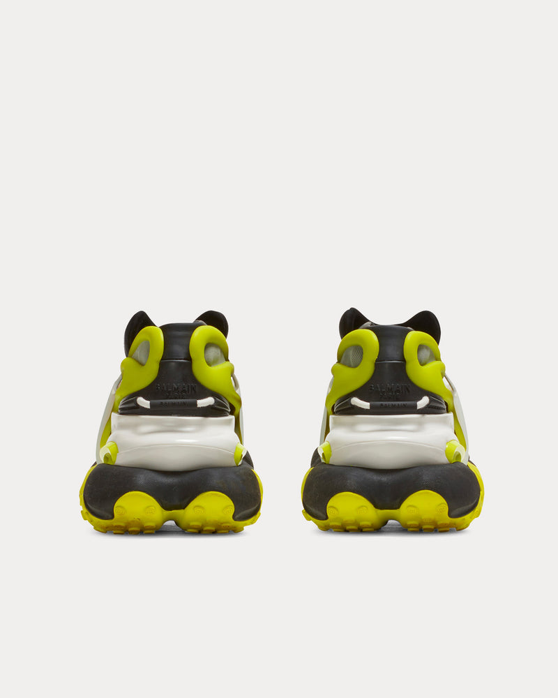 スニーカー Unicorn Low Sneakers - Balmain - Leather - Yellow Balmain Men's Unicorn Neoprene & Leather Yellow / Black Low