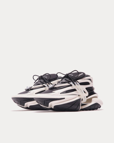 Balmain Unicorn Noir / Blanc Low Top Sneakers - 3