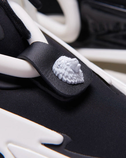 Balmain Unicorn Noir / Blanc Low Top Sneakers - 4