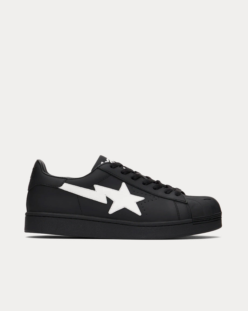 A Bathing APE Men's BAPE Sta Black Low Top Sneakers