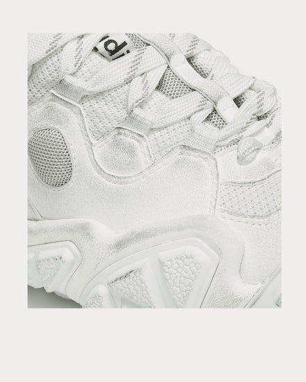 Acne Studios Bolzter W Tumbled rubber Low Top Sneakers - 4