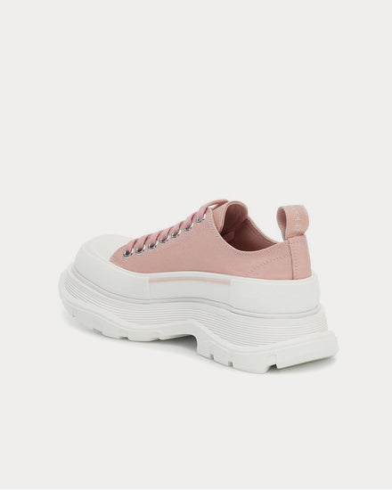 McQueen Tread Slick canvas platform Magnolia Low Top Sneakers - 3