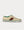 Distressed Canvas and Webbing  Cream low top sneakers