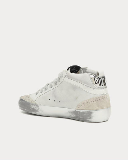 Golden Goose Mid Star leather Grey High Top Sneakers - 3