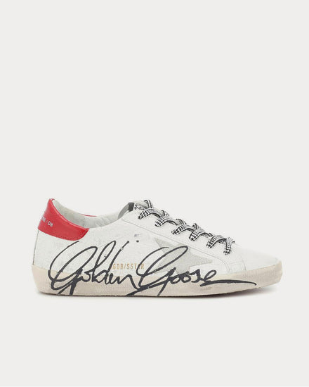Golden Goose Superstar patent leather White Star Low Top Sneakers - 1
