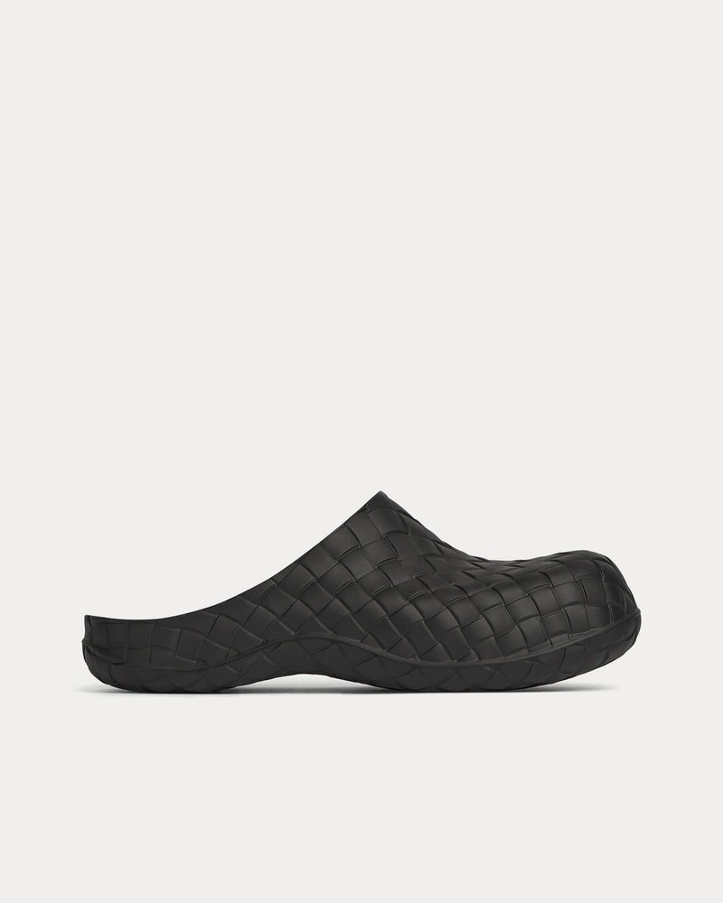 Bottega Veneta Beebee Clog Black Slip Ons - 1