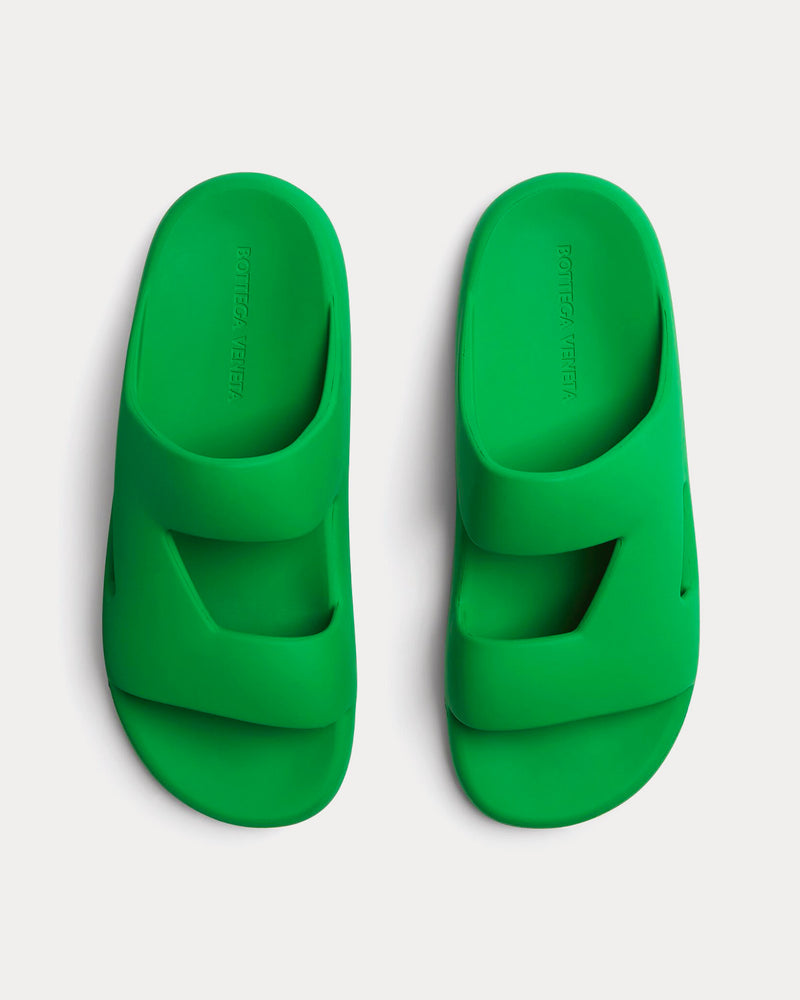 Bottega Veneta Band Parakeet Slip Ons - 2