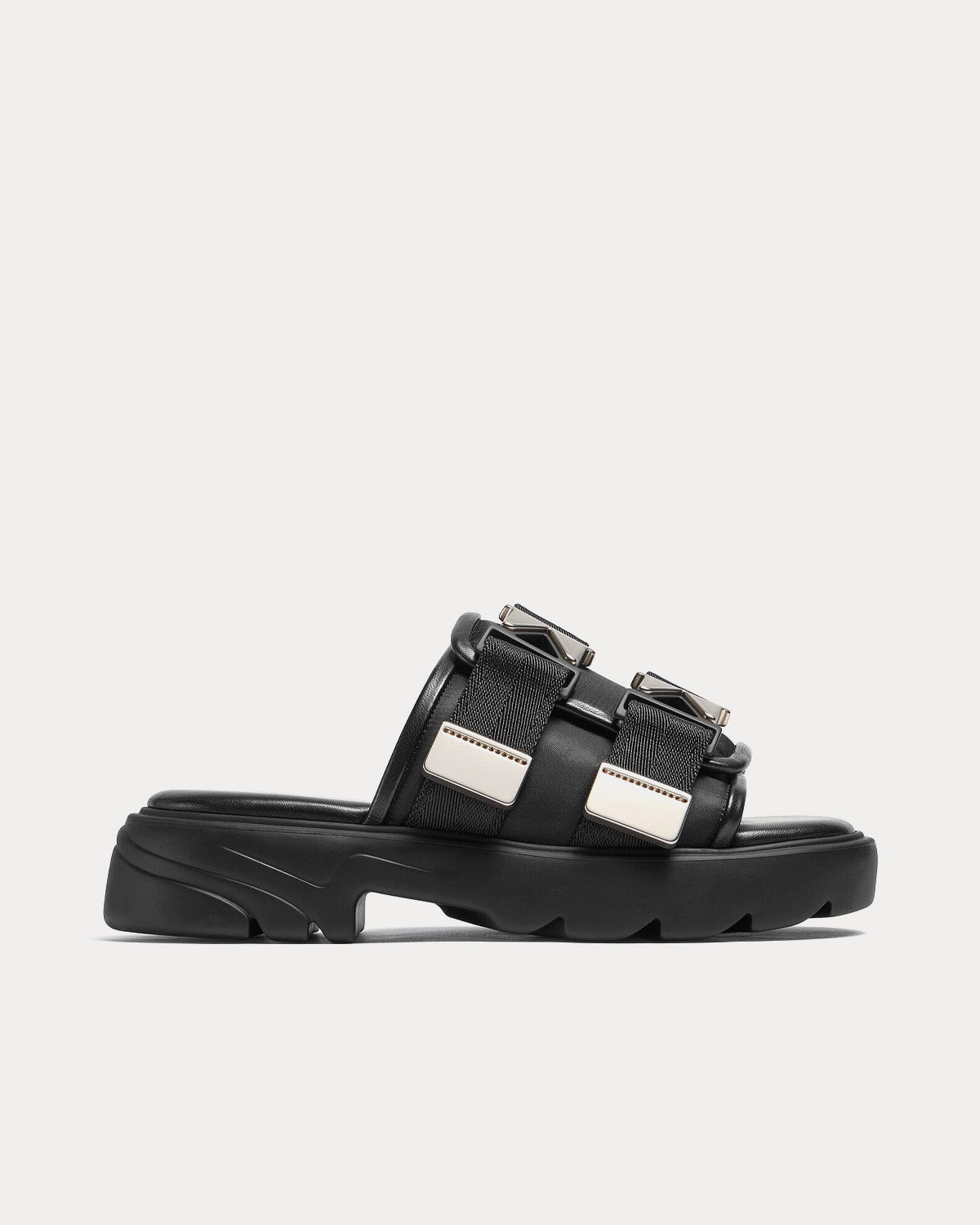 Bottega Veneta Black Platform Sandals Bottega Veneta Trip Platform Sandal | REVERSIBLE main image 3