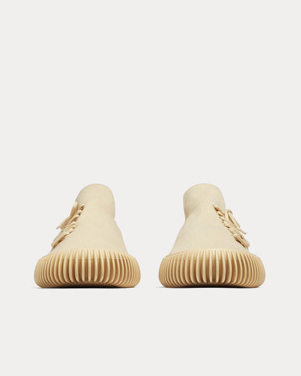 Bottega Veneta Ripple Cane Sugar Low Top Sneakers - 3
