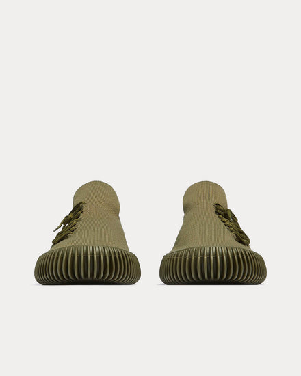 Bottega Veneta Ripple Khaki Low Top Sneakers - 3
