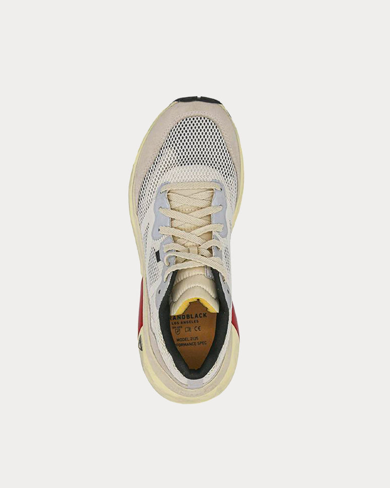 Brandblack Specter SC 2.0 Dirt White / Grey / Red Low Top Sneakers - 2