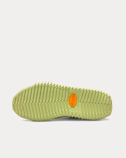 Brandblack Bravo Cordura Lime Low Top Sneakers - 4