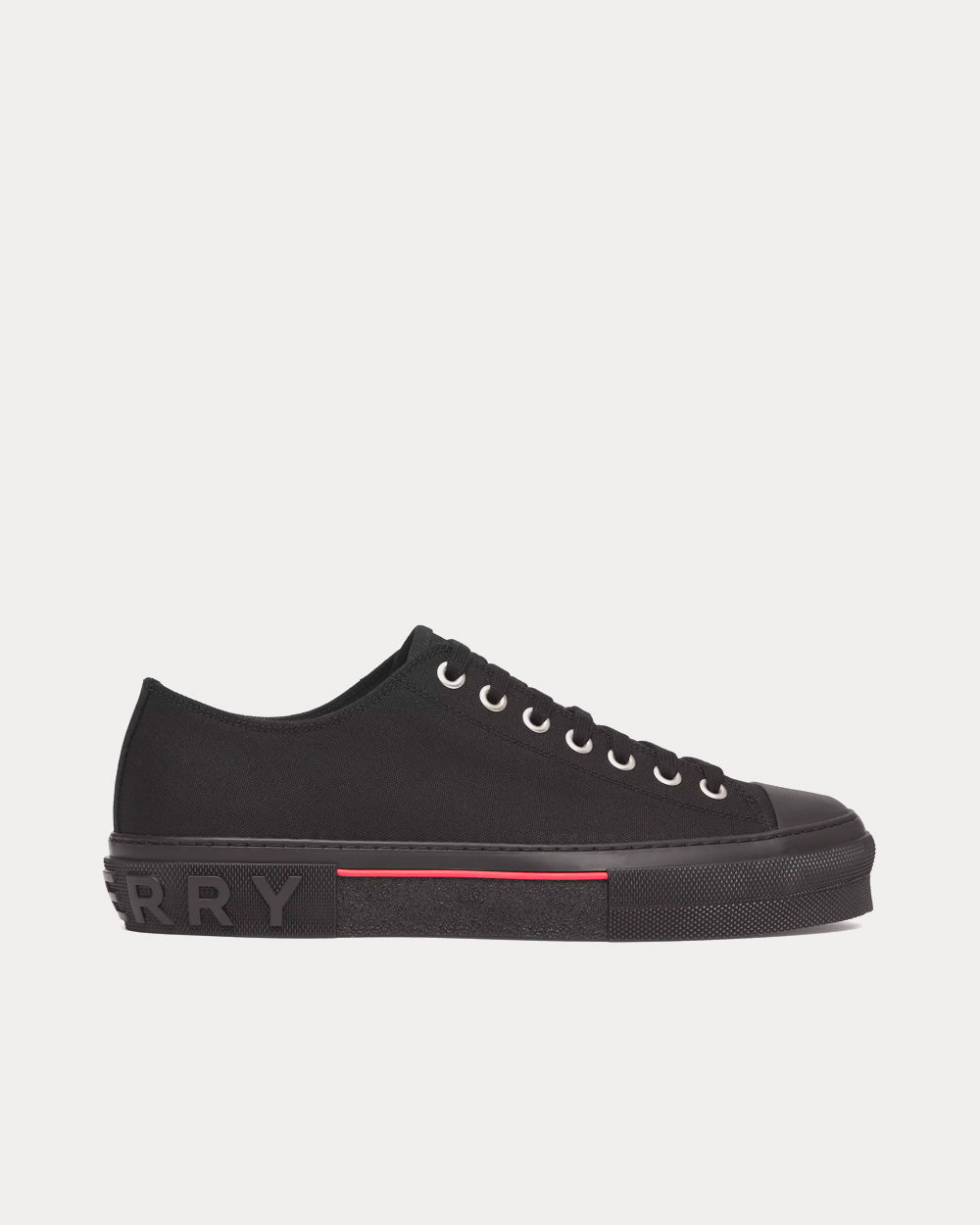 Black burberry sneakers discount