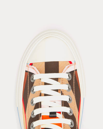 Burberry Montage Print Multicolour Low Top Sneakers - 2