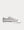 Logo Print Cotton Canvas White / Black Low Top Sneakers