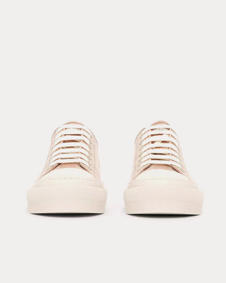 Burberry Check Cotton Soft Fawn Low Top Sneakers - 3