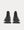 Contrast Sole Chelsea Black High Top Sneakers