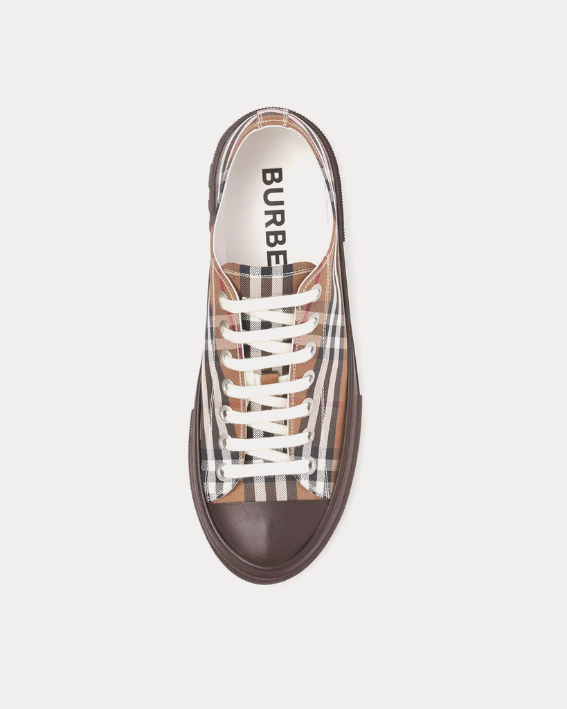 Burberry vintage check cotton sneakers mens discount