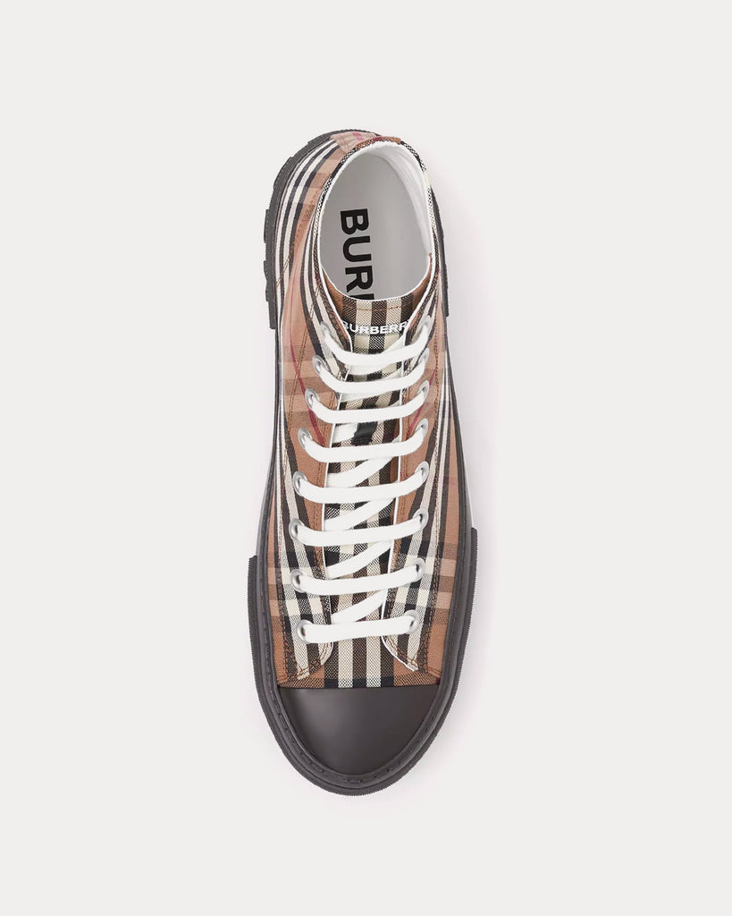 Burberry vintage check online high top sneaker
