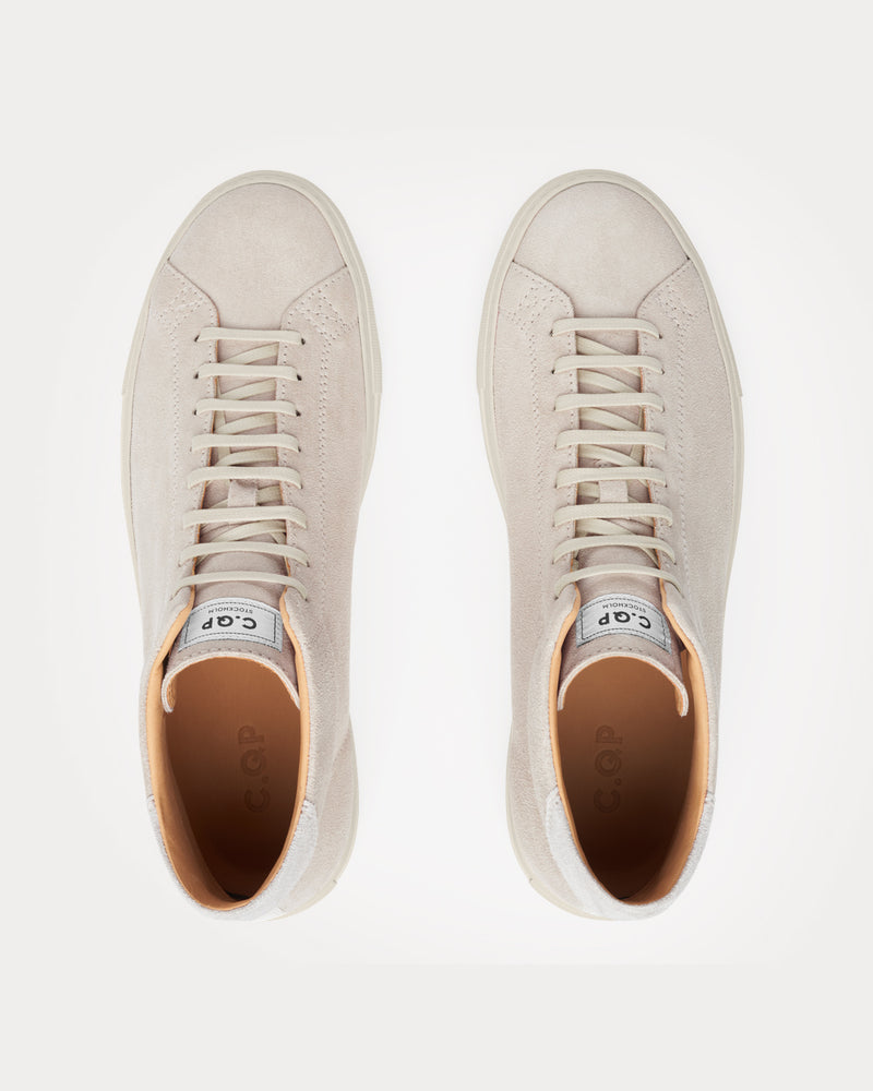 CQP Flyback Ivory High Top Sneakers - 3