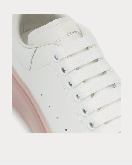 McQueen Bubble leather White Low Top Sneakers - 4