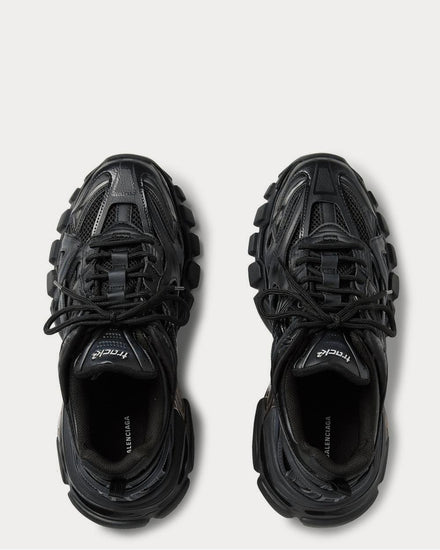 Balenciaga Track.2 Nylon, Mesh and Rubber  Black low top sneakers - 6