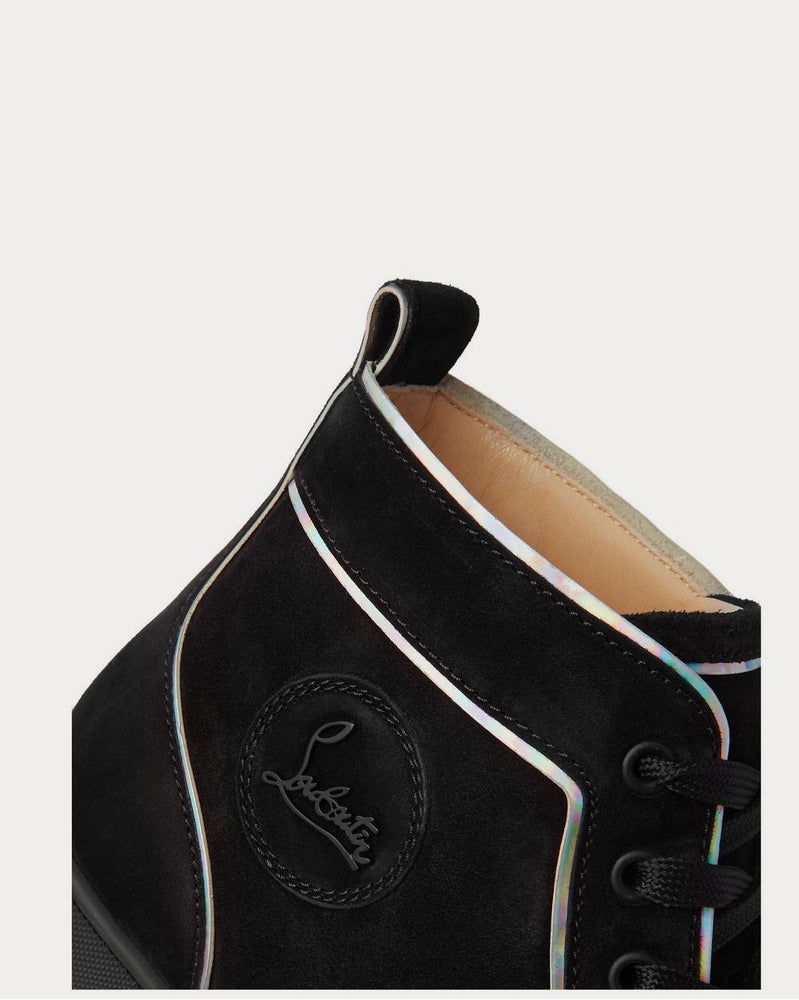 Christian Louboutin Louis Orlato Suede High-Top  Black high top sneakers - 5