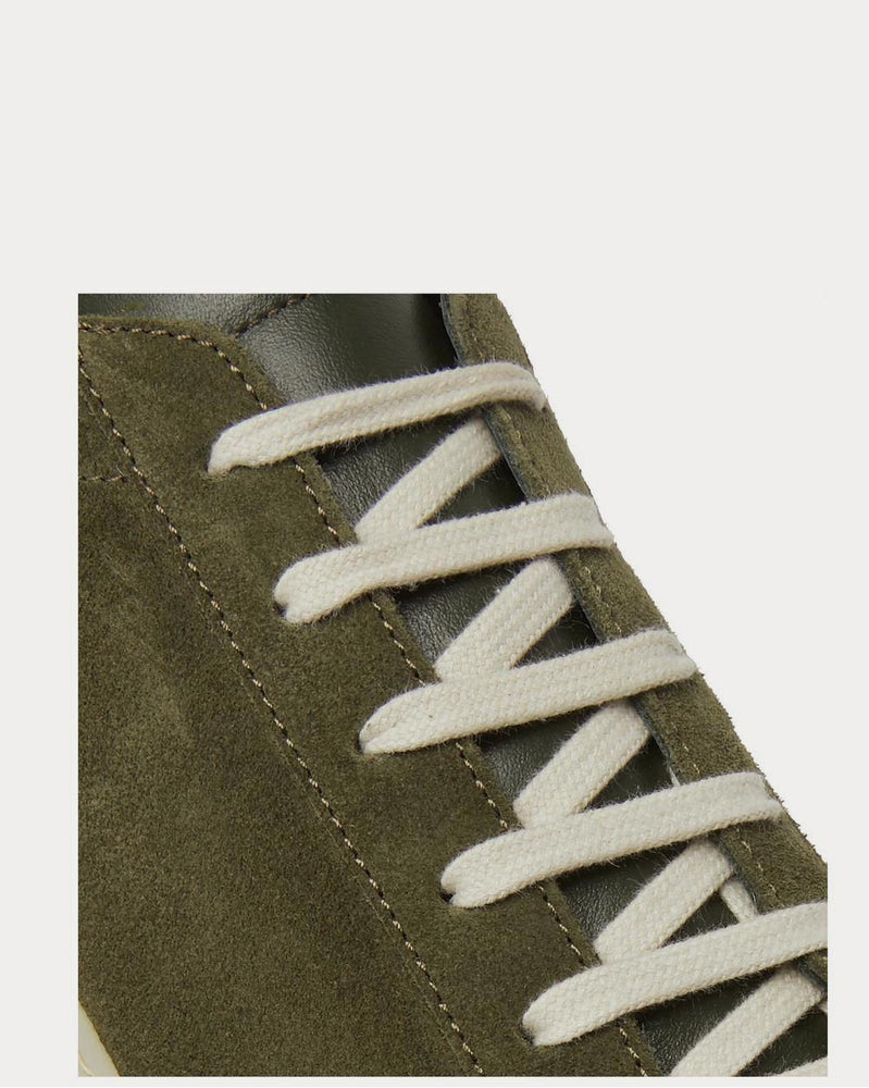 Common Projects Achilles Suede  Green low top sneakers - 4