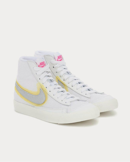 Nike Blazer Mid '77 White High Top Sneakers - 2