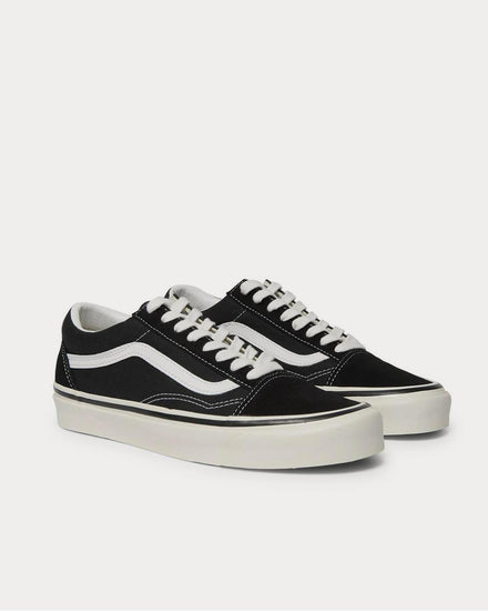 Vans Old Skool 36 DX Leather-Trimmed Canvas and Suede  Black low top sneakers - 2