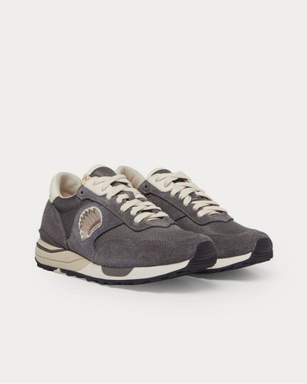 Visvim Roland Suede and Mesh  Gray low top sneakers - 2