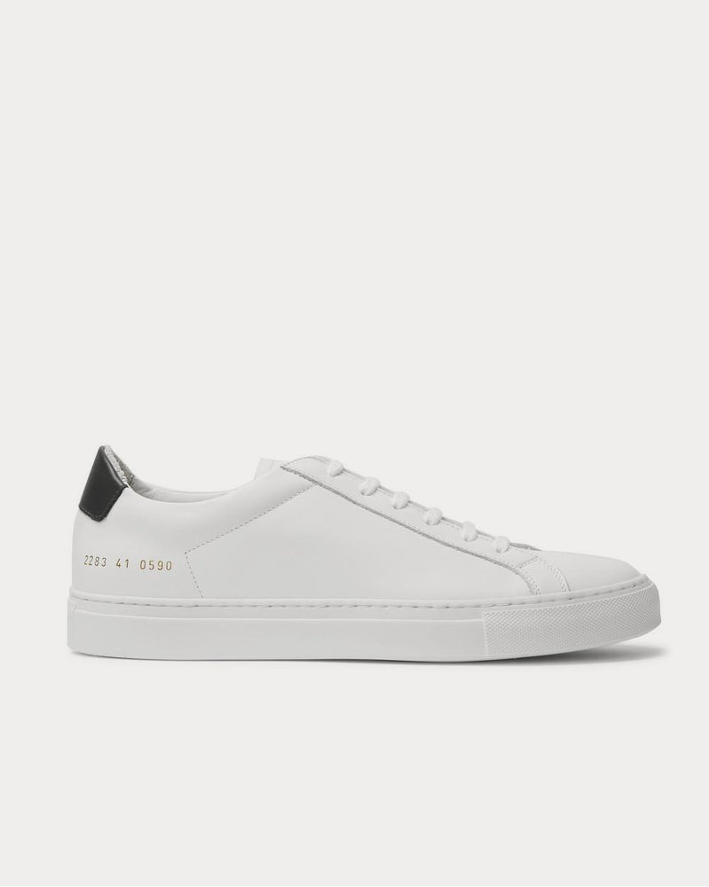Common Projects Retro Low Leather  White low top sneakers - 1