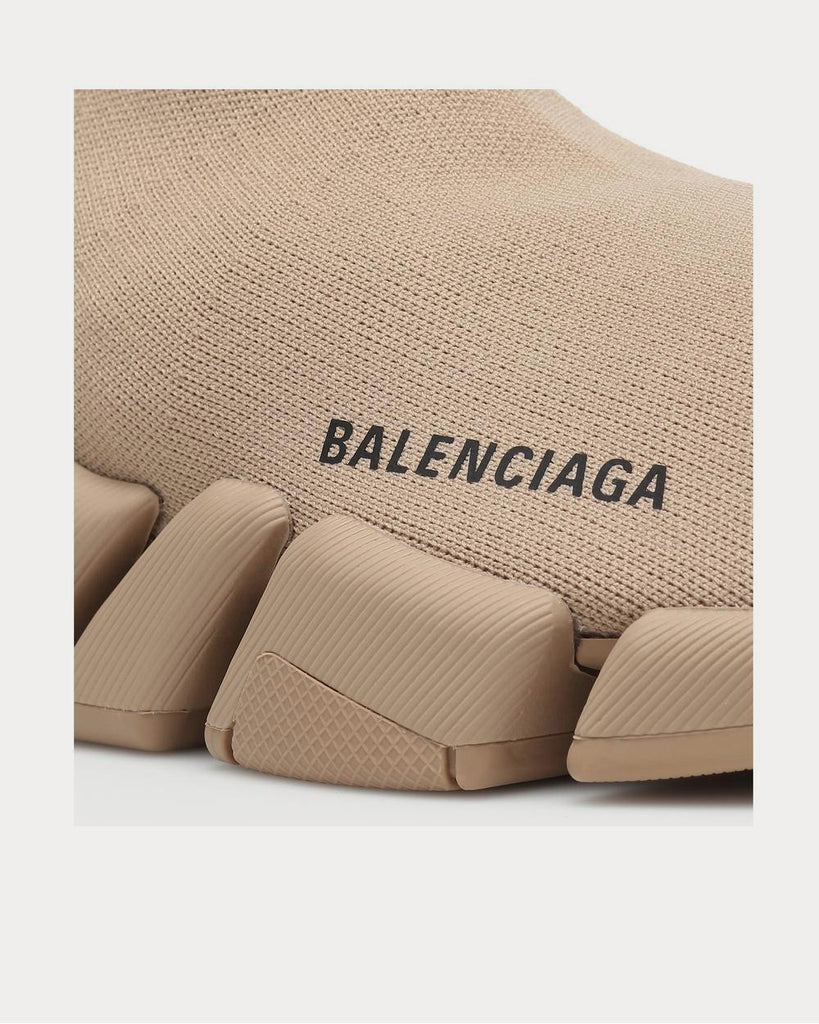 Balenciaga Speed 2.0 Beige High Top Sneakers - Sneak in Peace