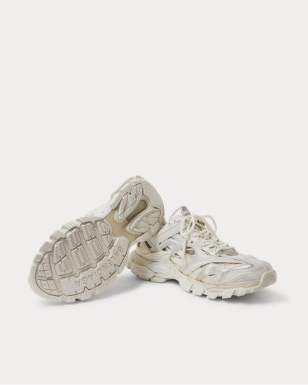 Balenciaga Track.2 Nylon, Mesh and Rubber  White low top sneakers - 3